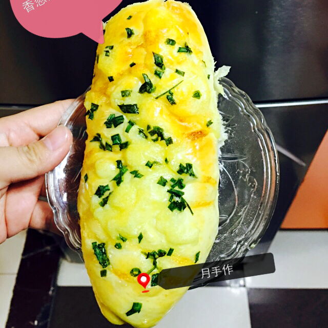 葱香芝士面包