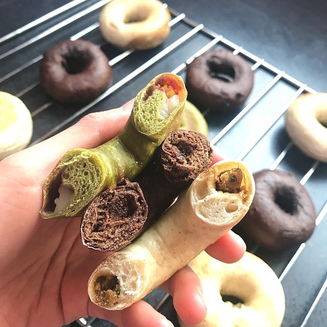 黑芝麻全麦贝果