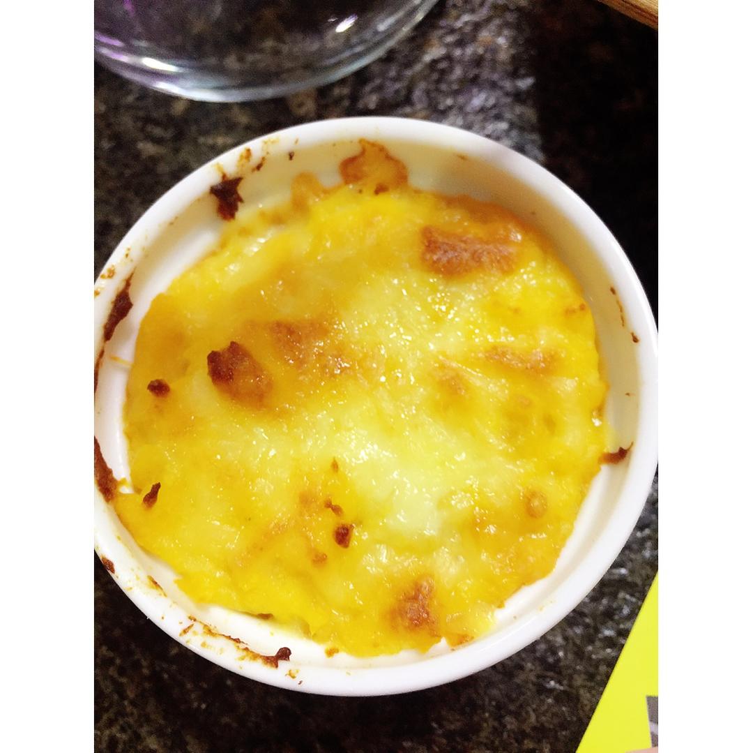 椰香芝士焗红薯