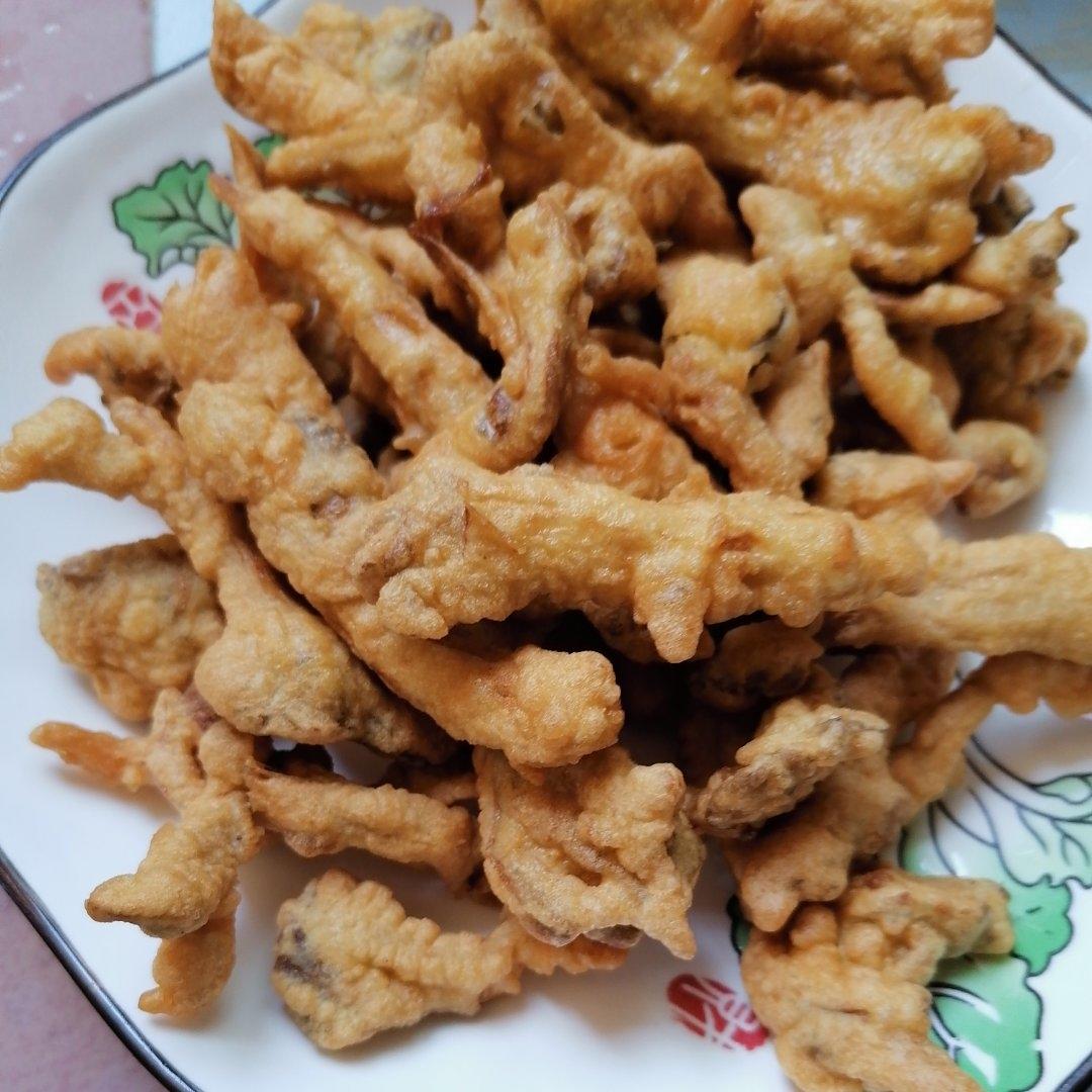 干炸蘑菇（家乡版）