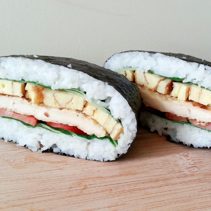 不用捏的饭团(おにぎらず)