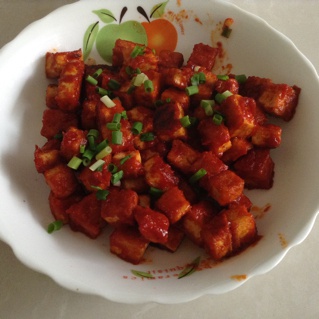 番茄脆皮豆腐