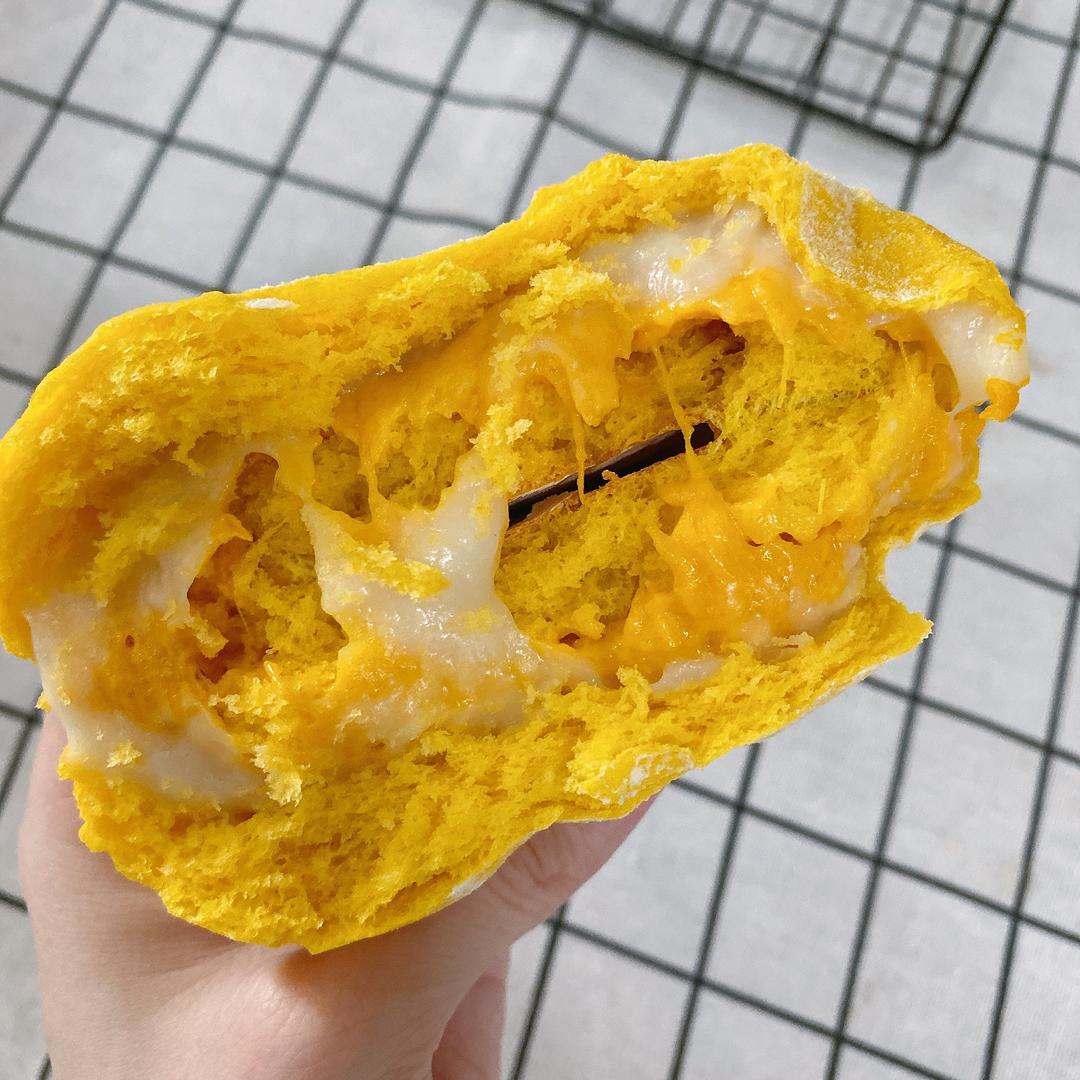 南瓜软软软欧包的做法