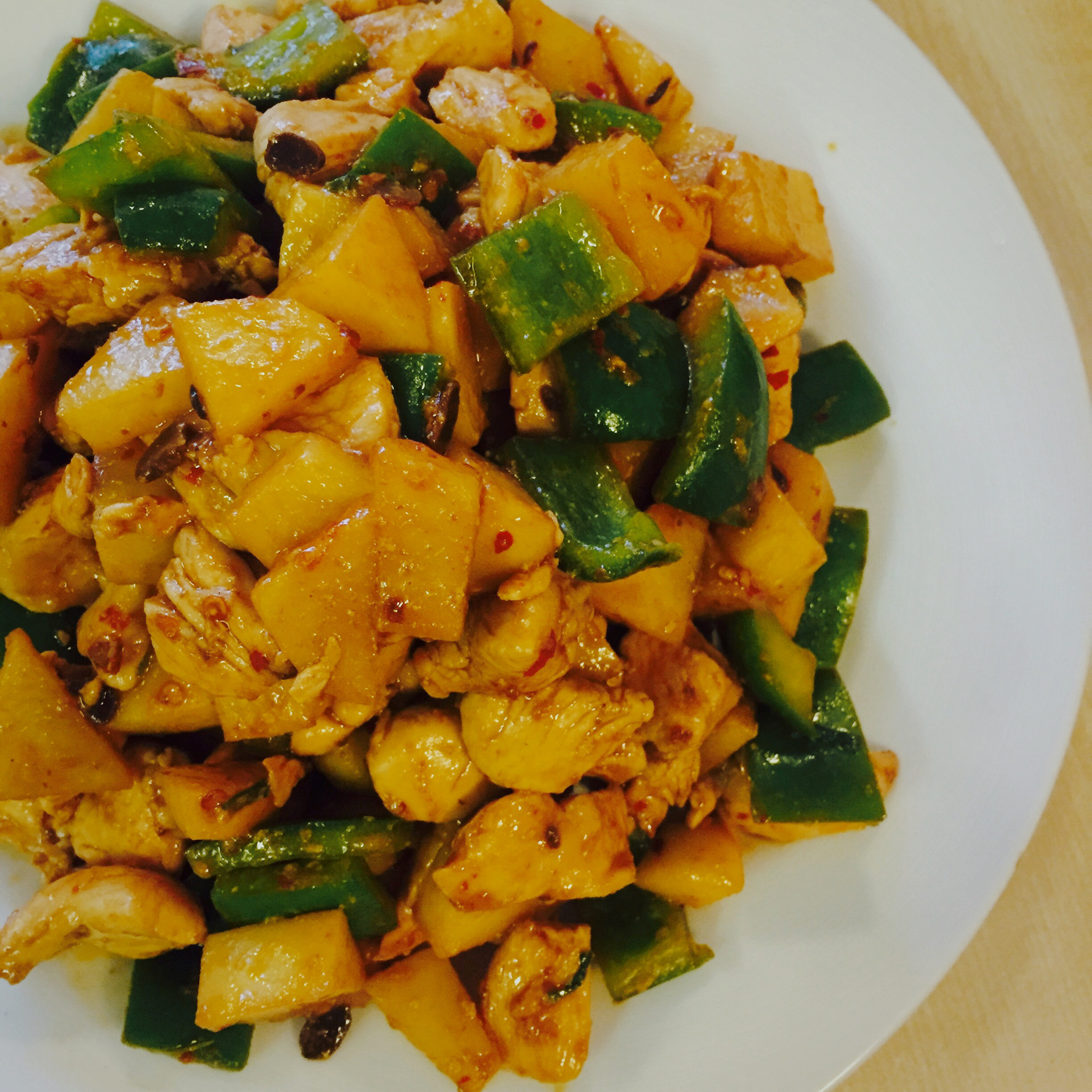 宫爆鸡丁（土豆控）