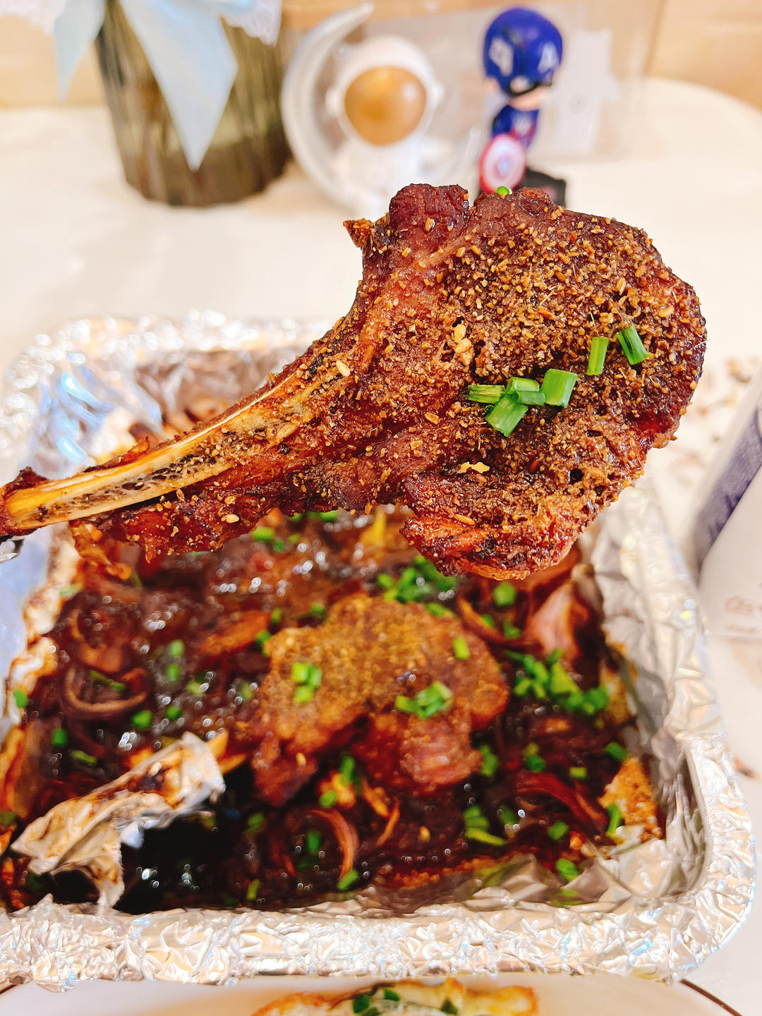 超好吃的烤羊排烤箱版