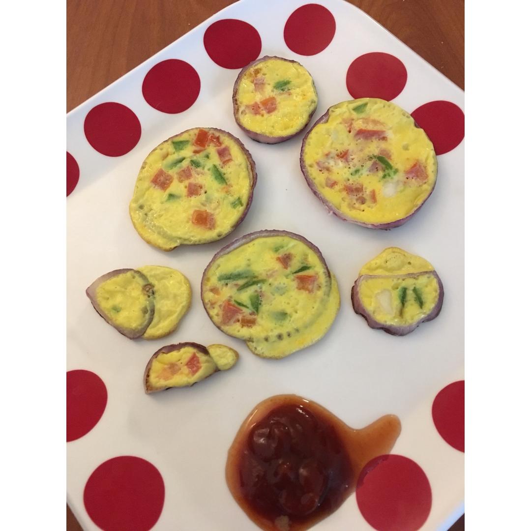 洋葱圈蛋饼