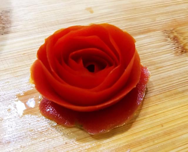 番茄花的做法