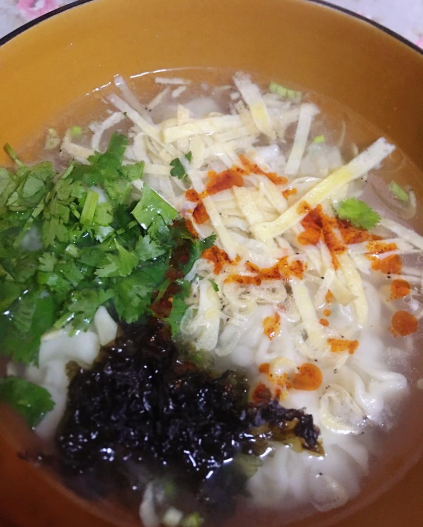 蟹肉绉纱小馄饨