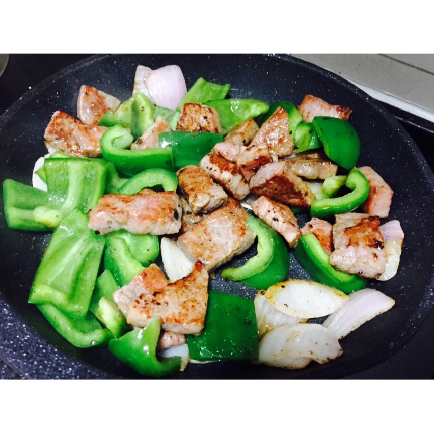 黑椒牛肉粒 Black Pepper Beef Cubes