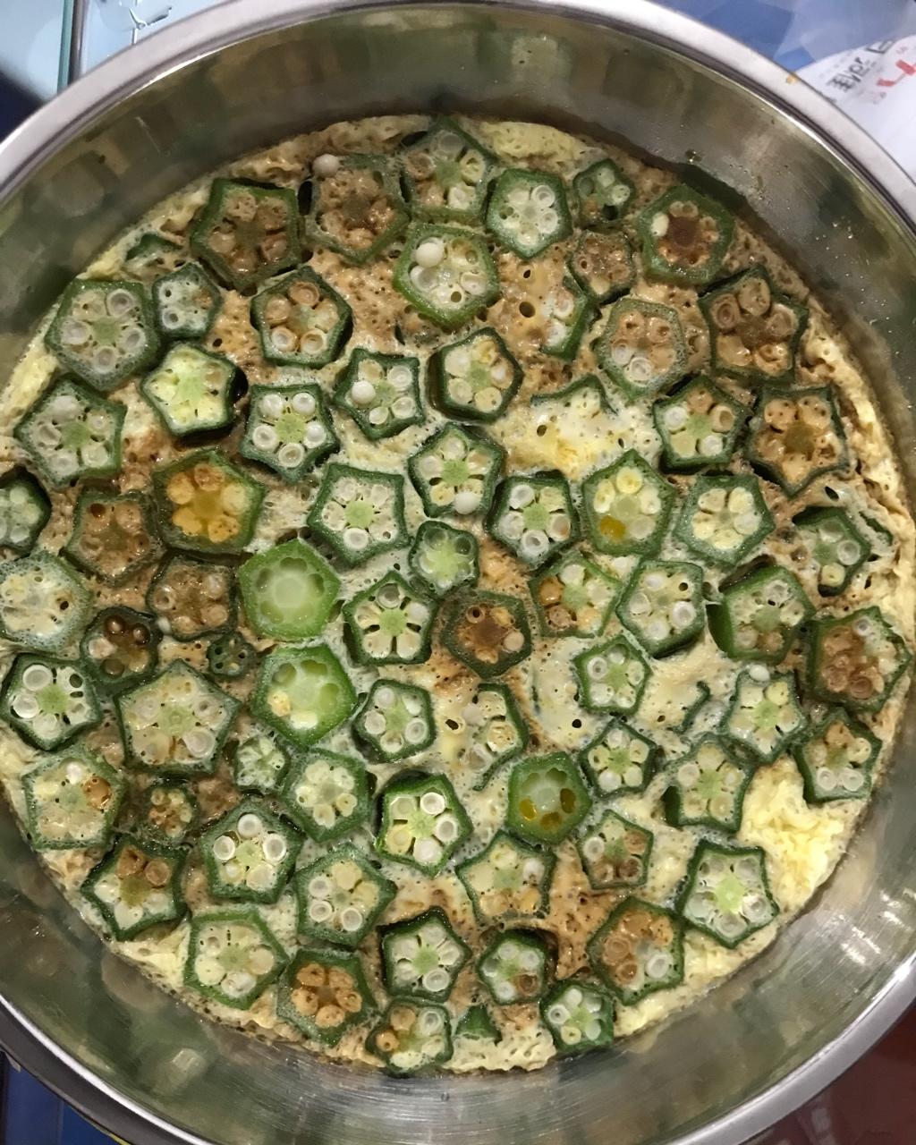 颜值控-做一朵开在碗里的花秋葵蒸水蛋