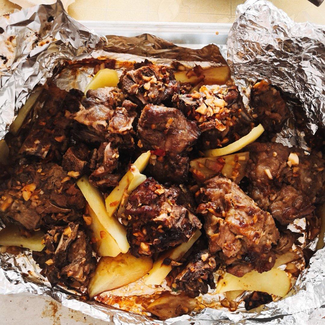 香到骨头里的蒜香排骨（烤箱）