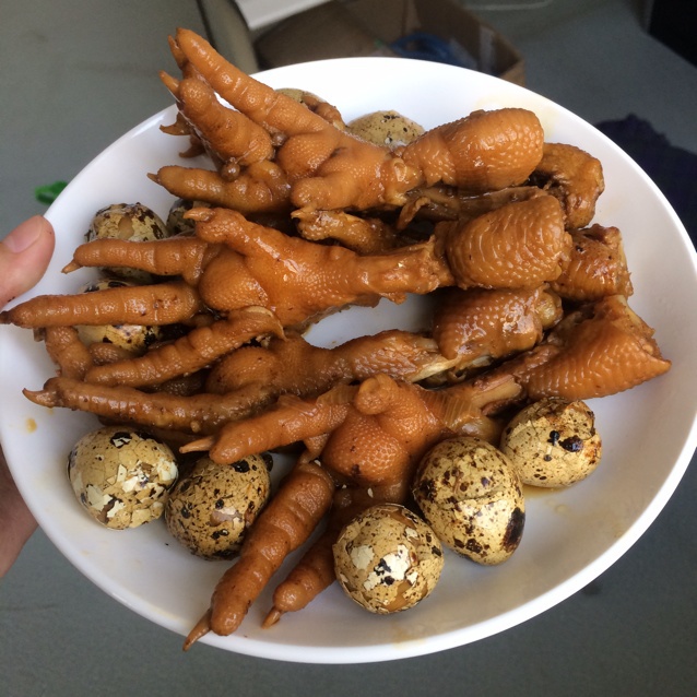 香辣卤鸡爪