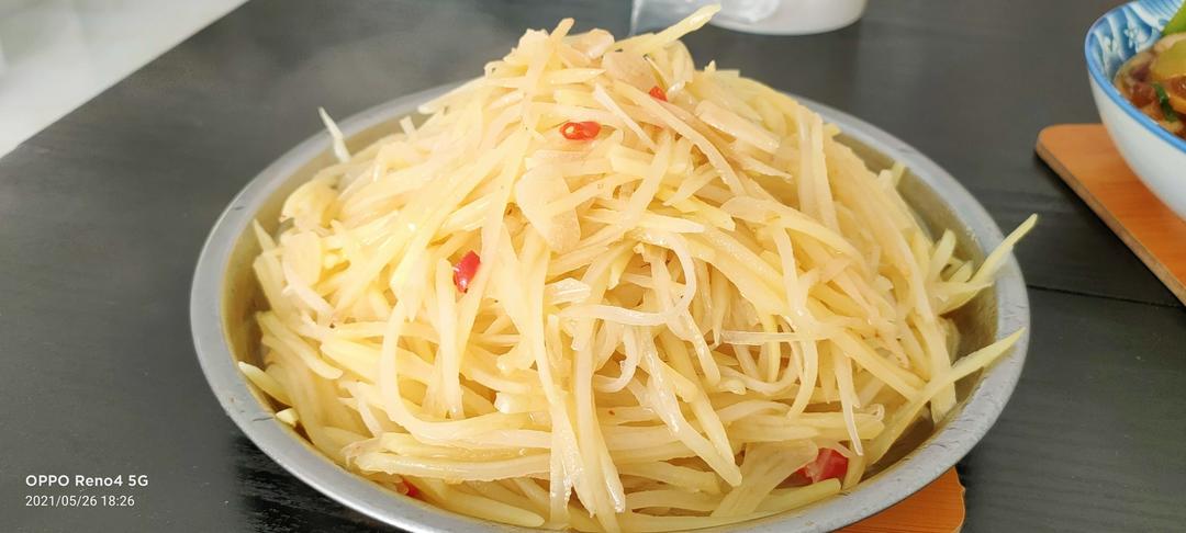 醋溜土豆丝（家庭版小炒）