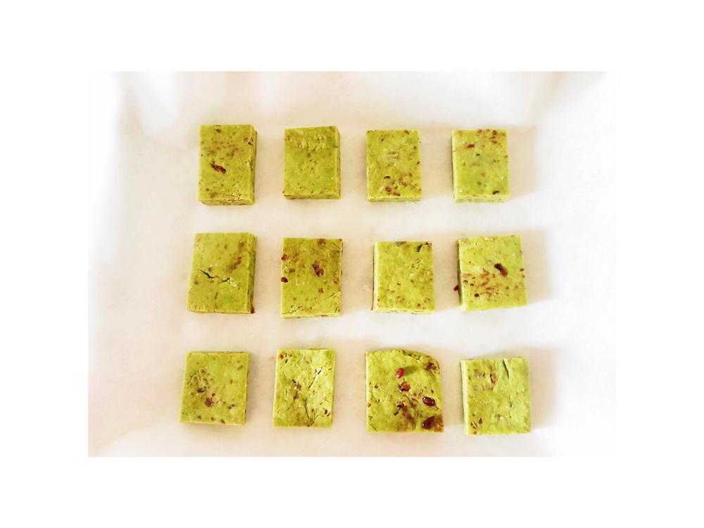 抹茶蔓越莓饼干