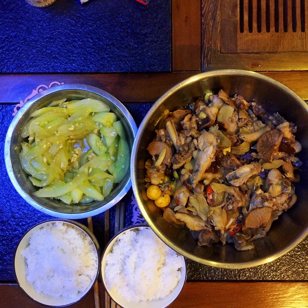 一家四口一日三餐❤️