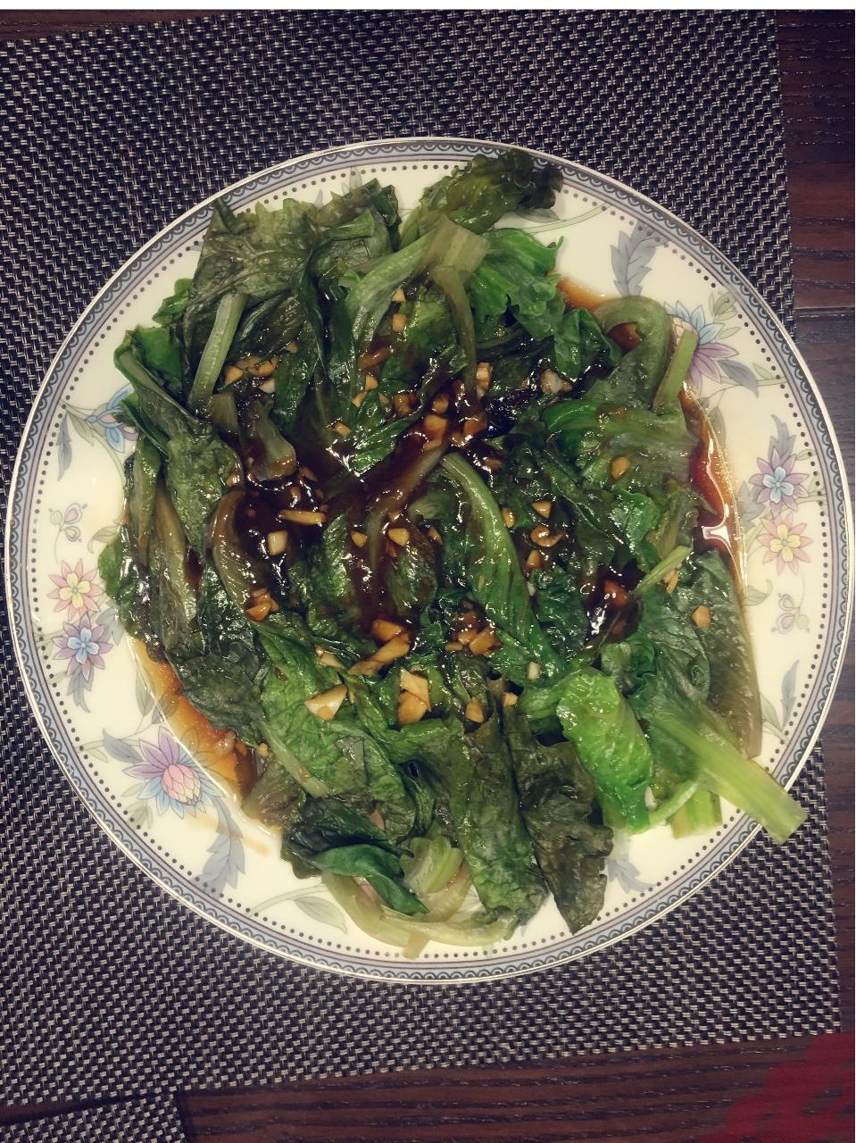 家常菜 蚝油生菜