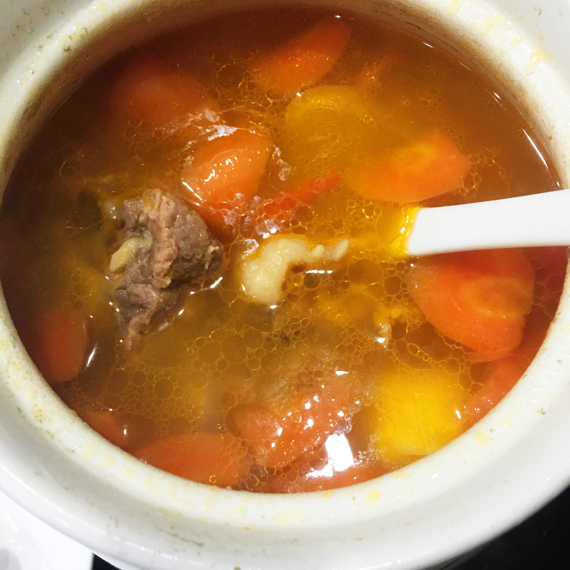 番茄土豆牛尾浓汤