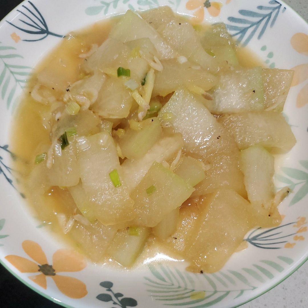 虾皮炒冬瓜