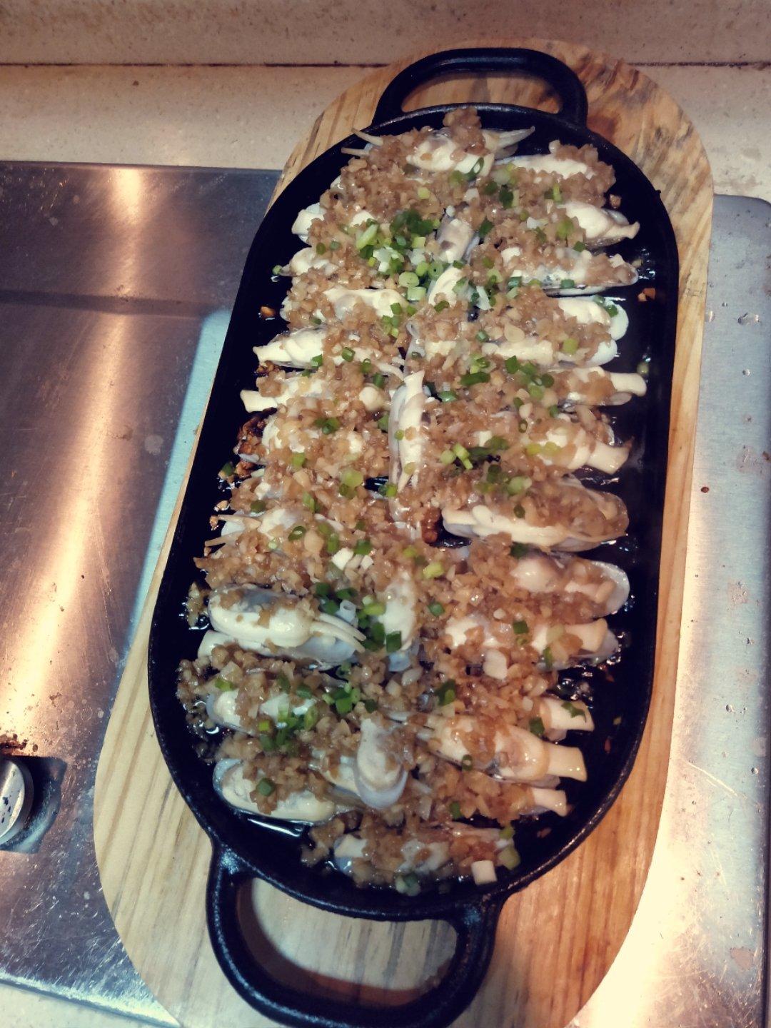 铁板蒜蓉圣子