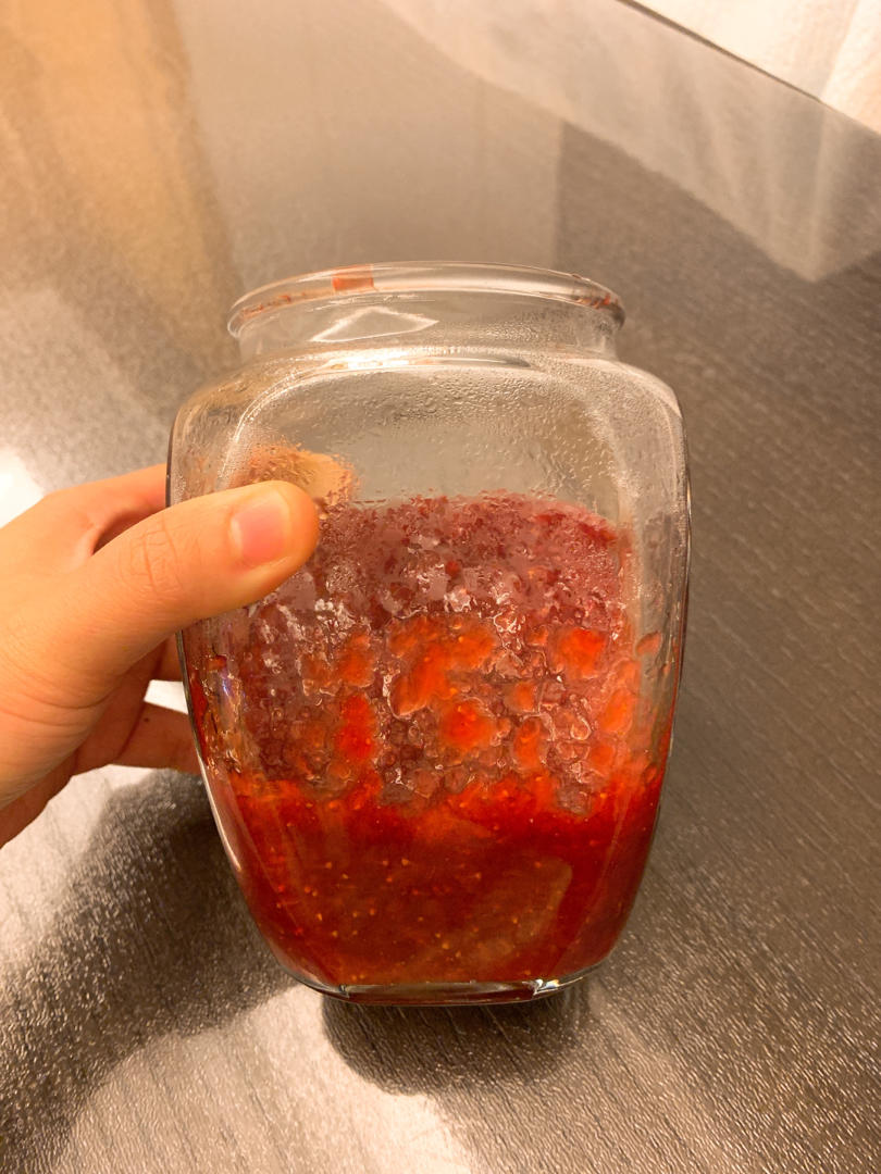 自制无添加草莓酱