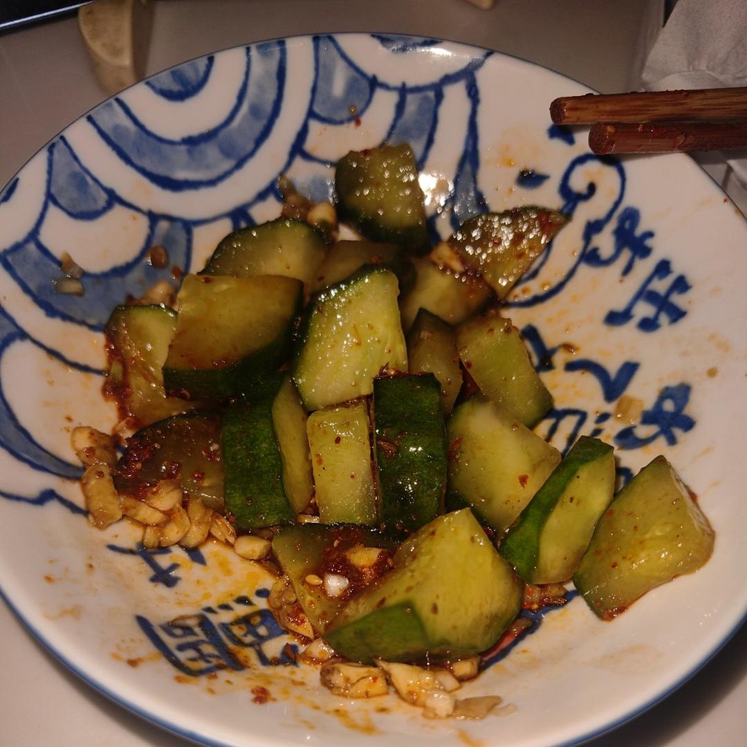 凉拌家常黄瓜