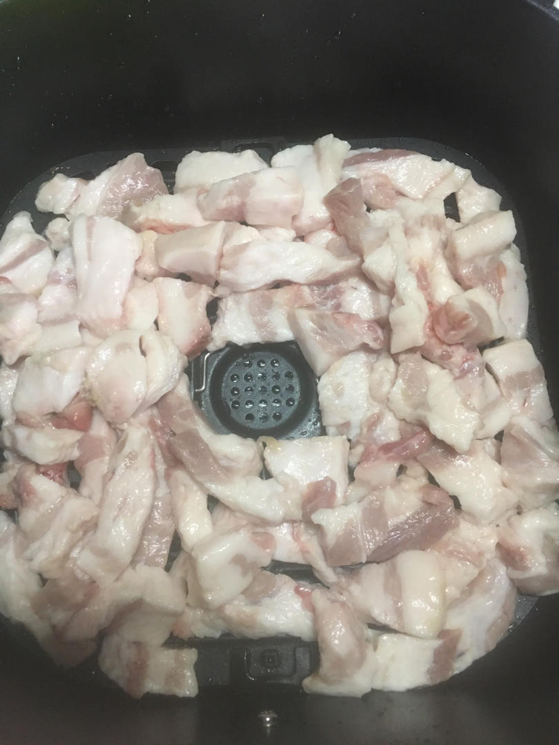 空气炸锅之炼猪油