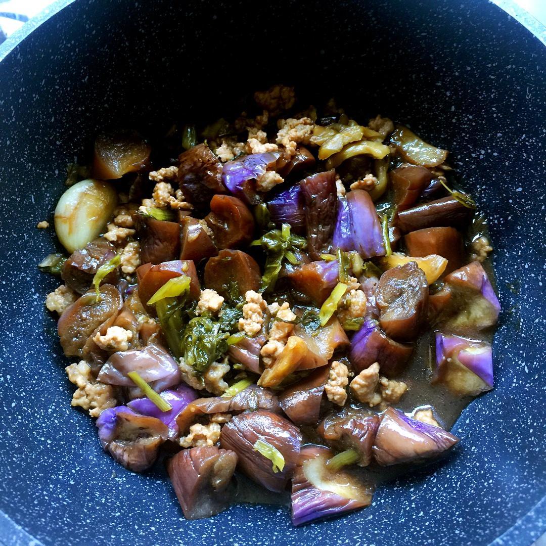 家常肉末茄子