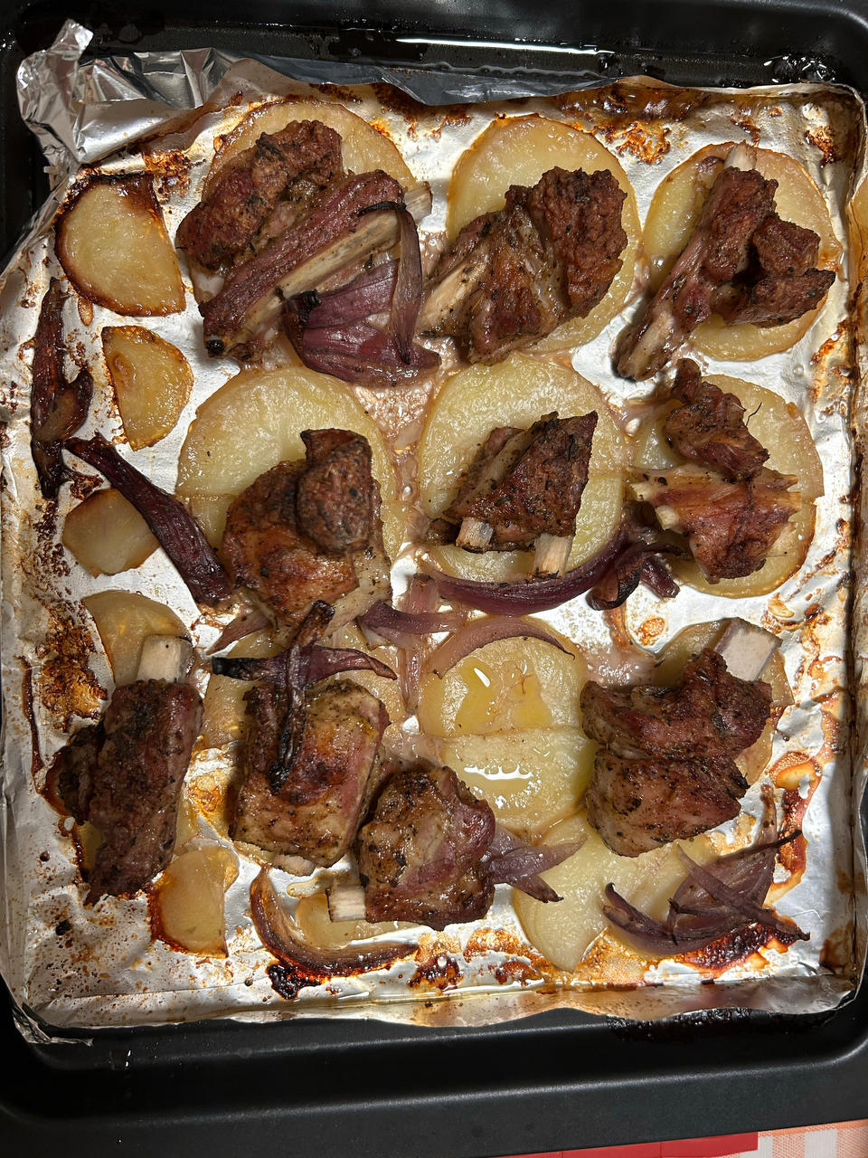 烤箱烤羊排（最简单版）