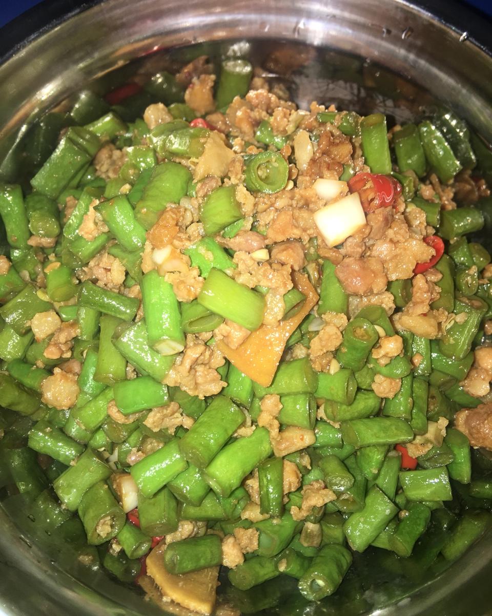 肉末豆角（下饭菜）