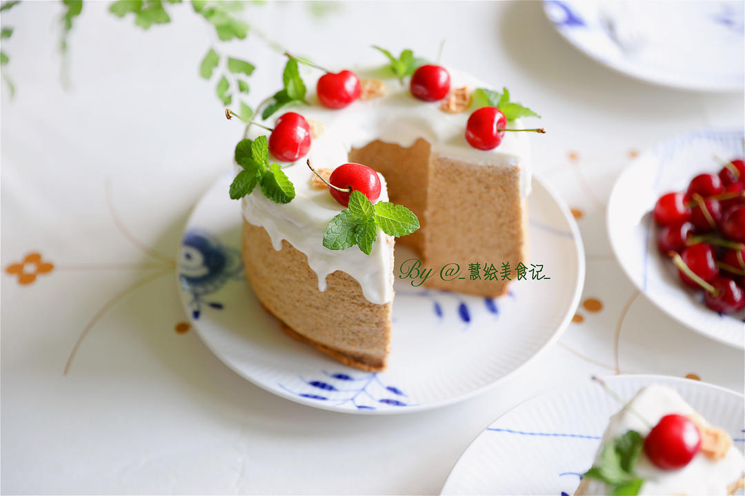 樱桃酸奶戚风