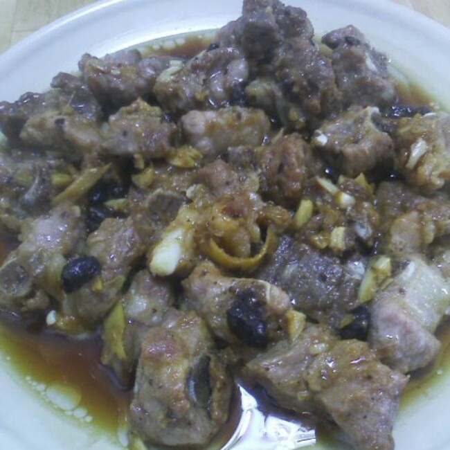 豆豉蒸排骨