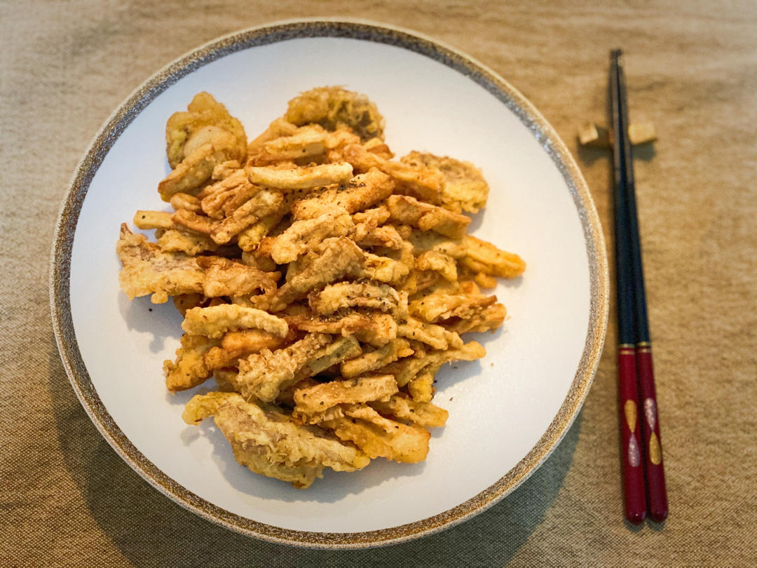 ‼️比吃小酥肉还过瘾✅巨好吃的椒盐杏鲍菇