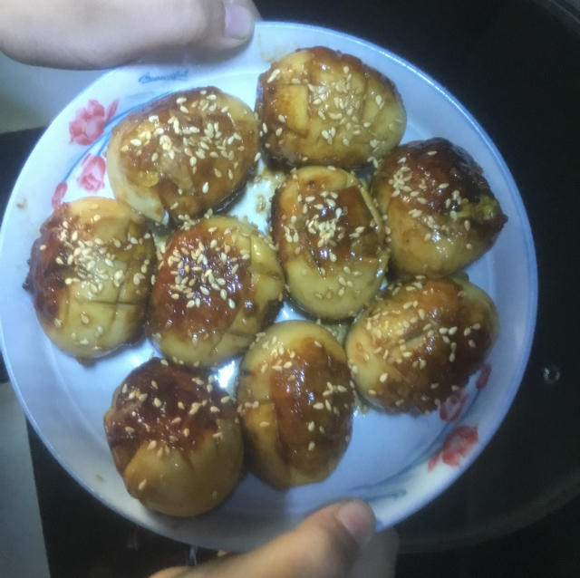 虎皮蛋（爱吃卤鸡蛋的不容不过～）