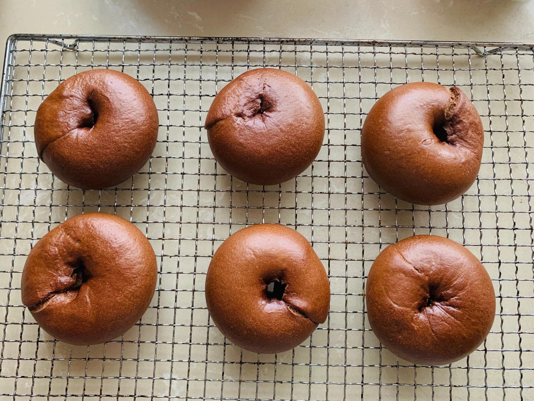 可可橙皮丁乳酪贝果🥯清新橙香🍊橙意十足