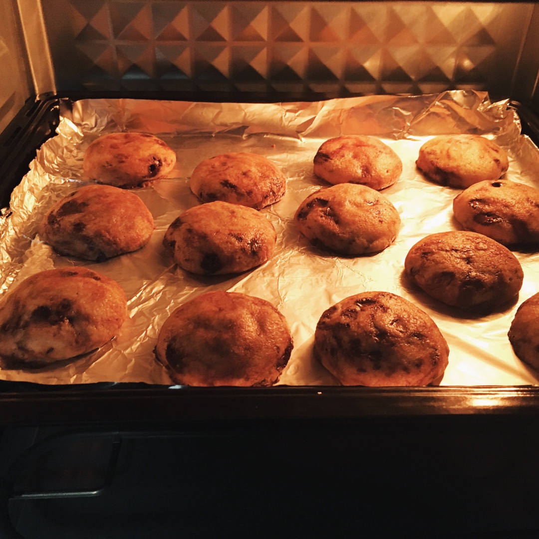 香草海盐巧克力大曲奇