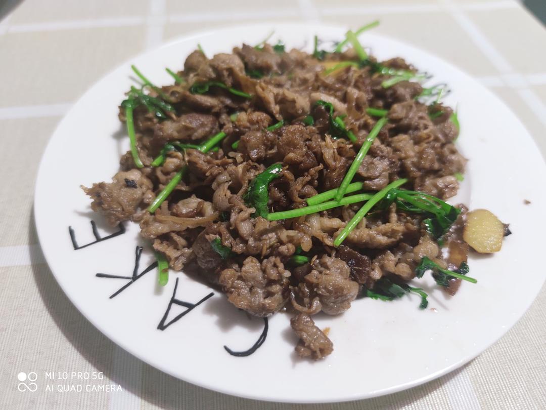 孜然羊肉片