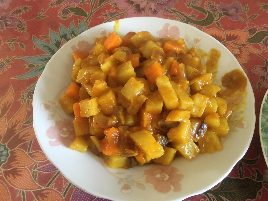 全蔬咖喱土豆