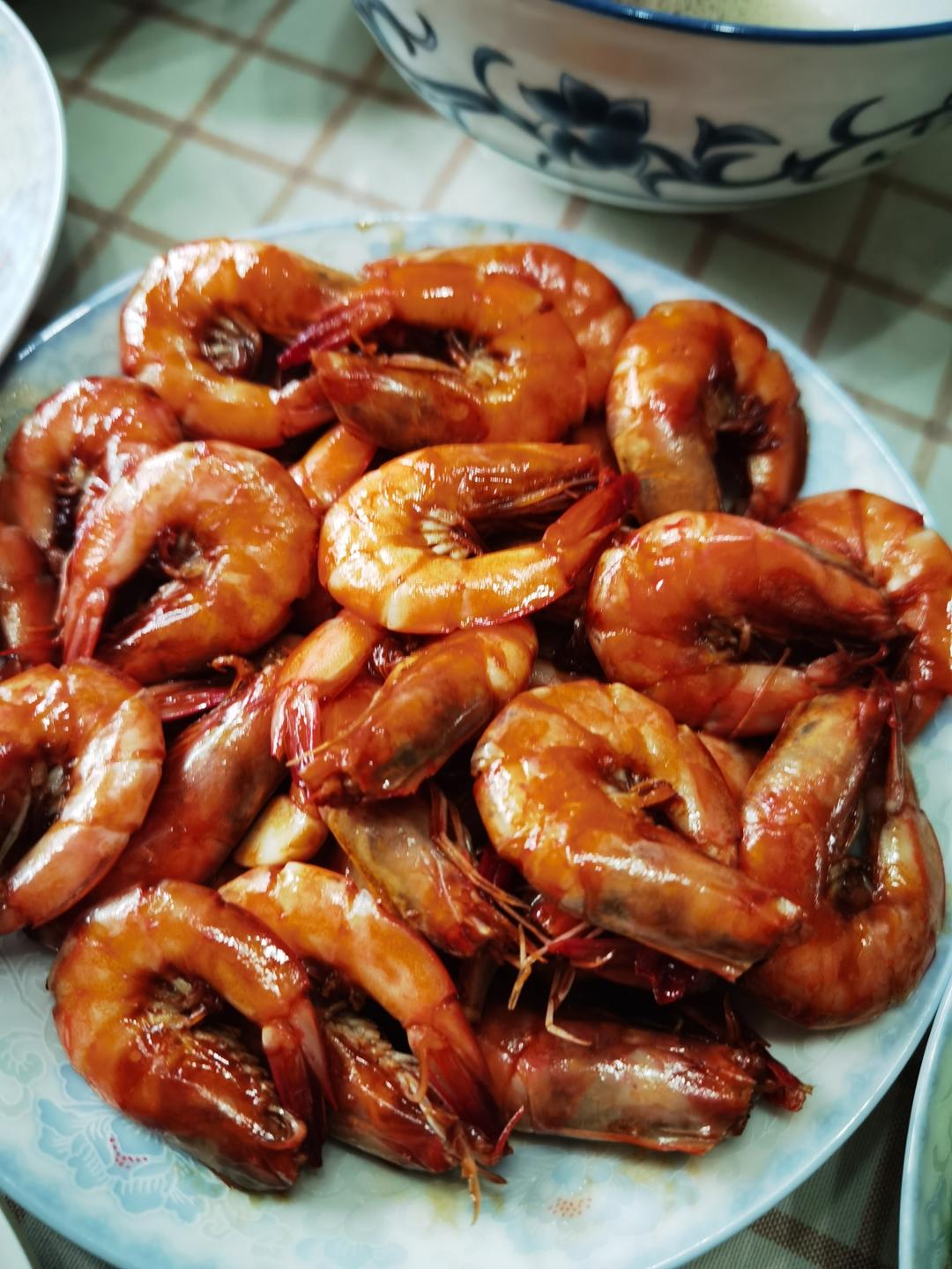 家庭版油焖大虾