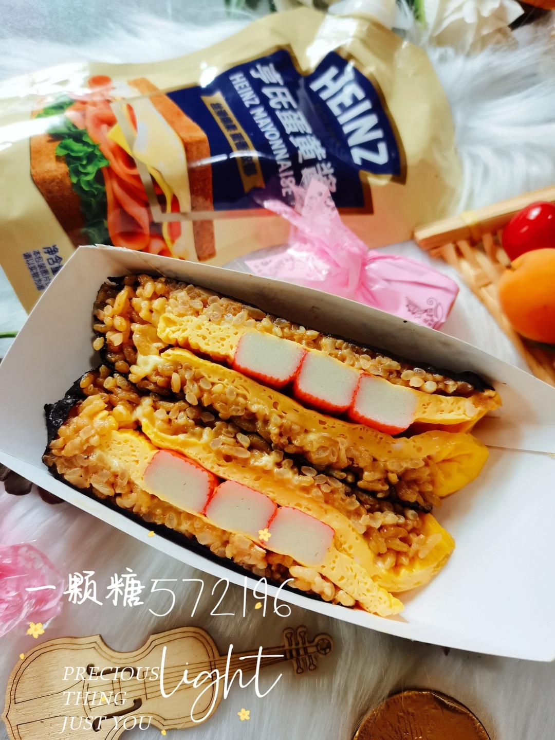 早餐三明治 用亨氏蛋黄酱