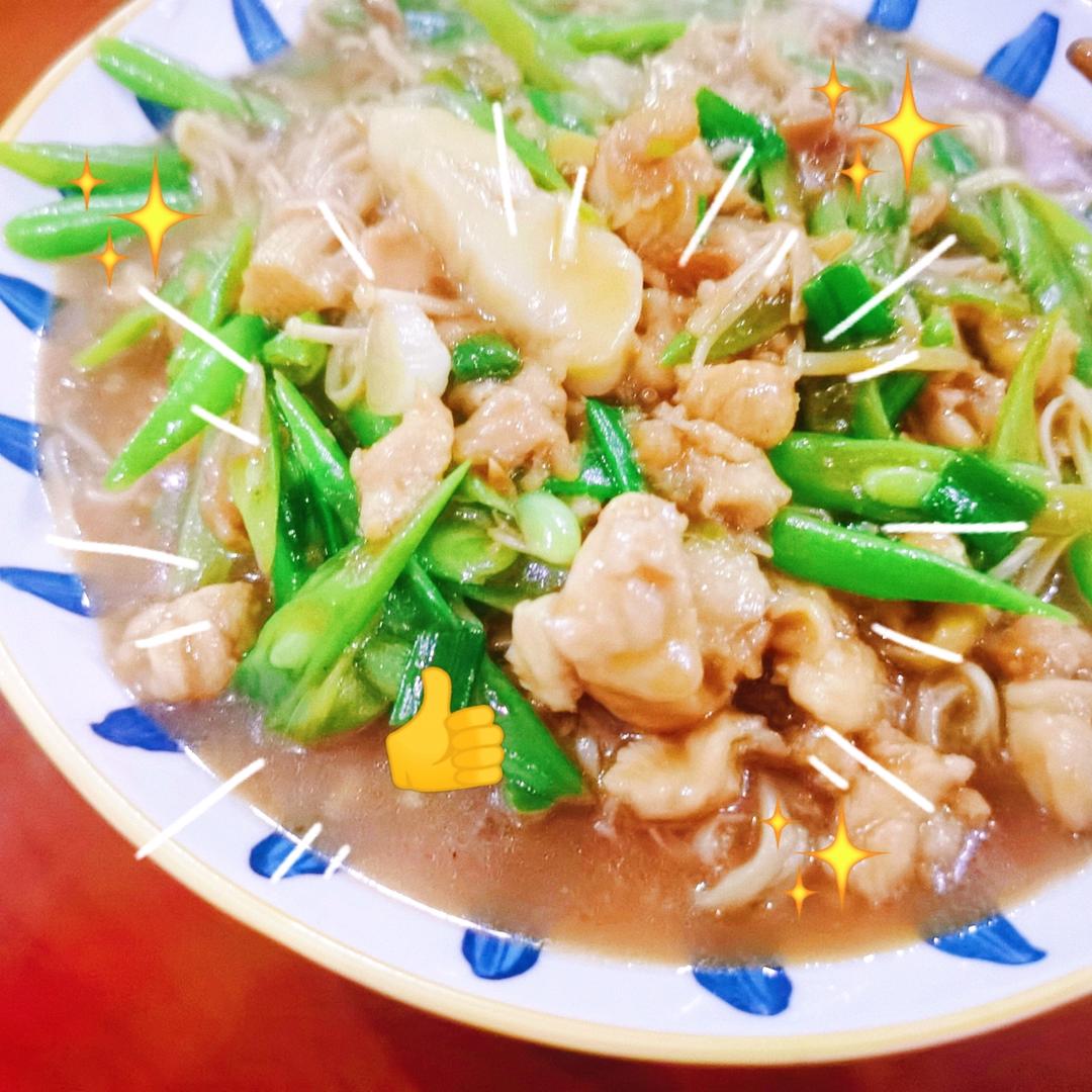 挂面也能焖~的豆角焖面