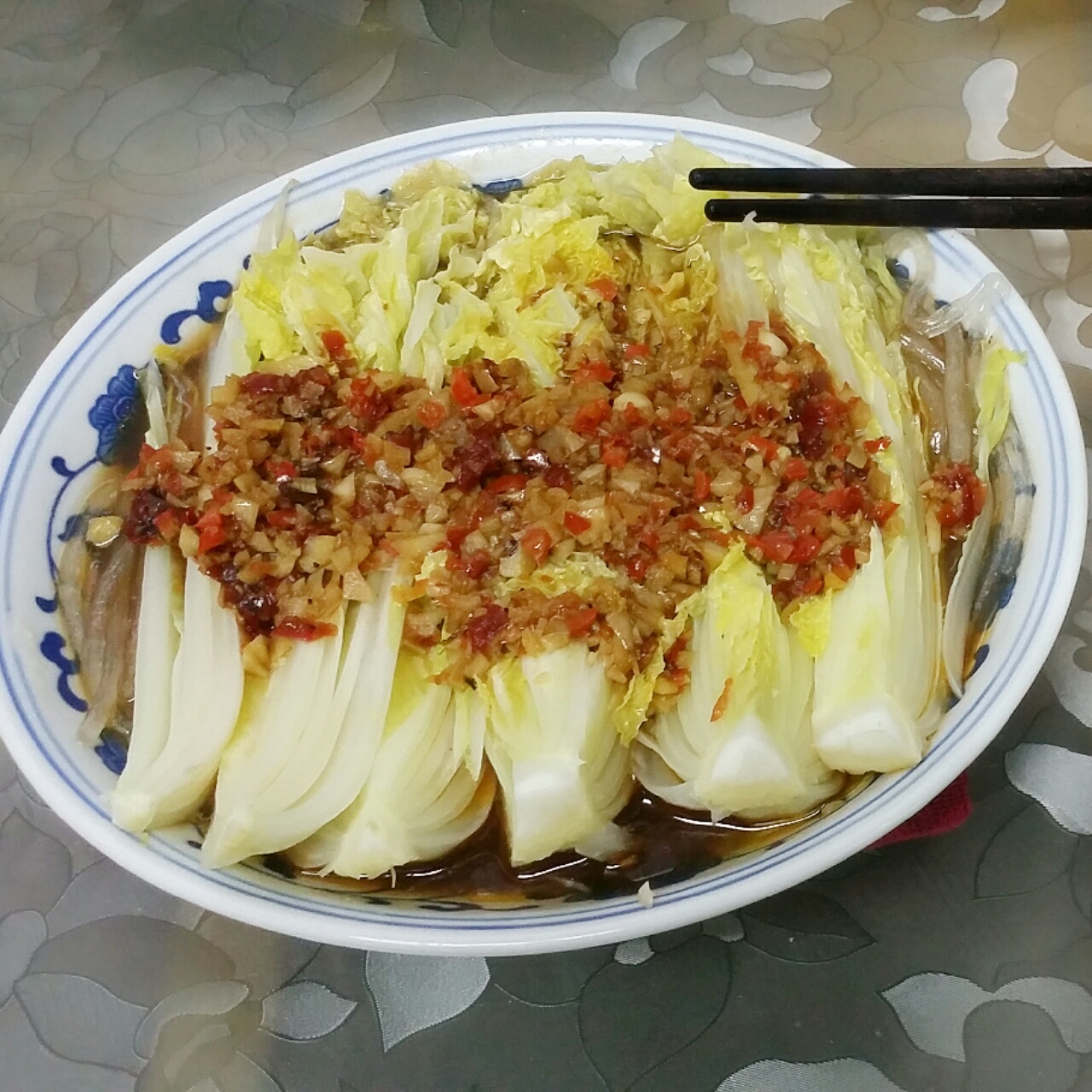 蒜蓉粉丝娃娃菜