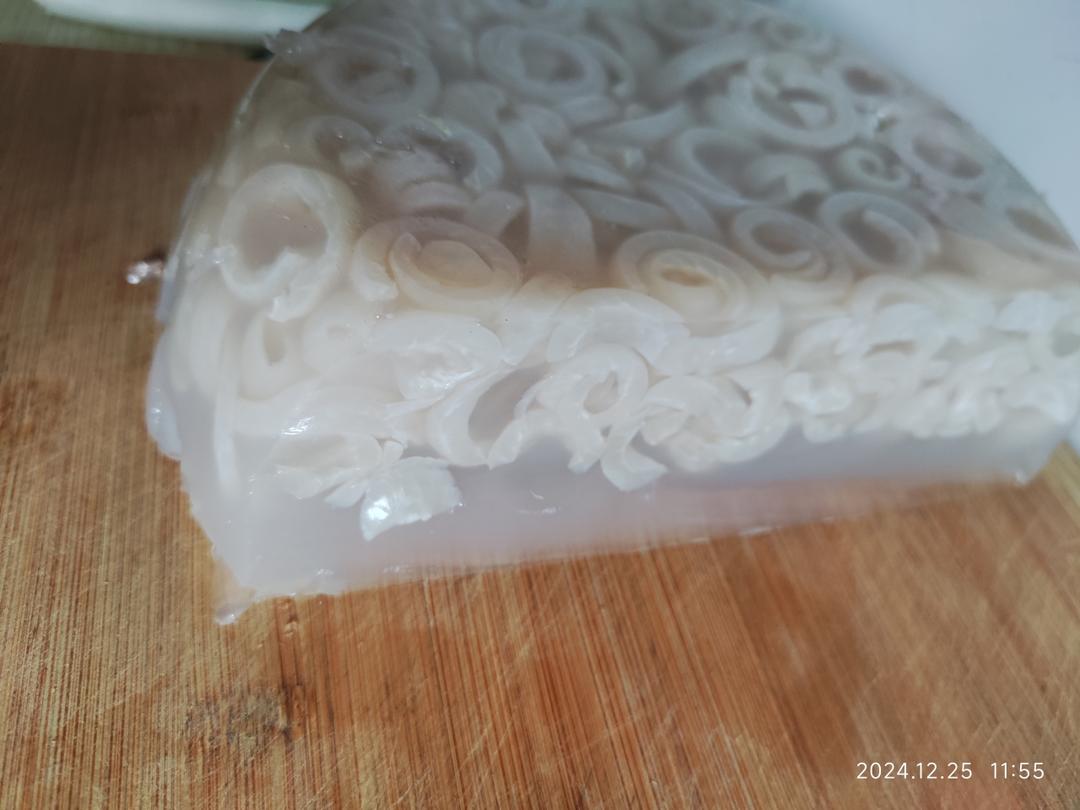 水晶肉皮冻