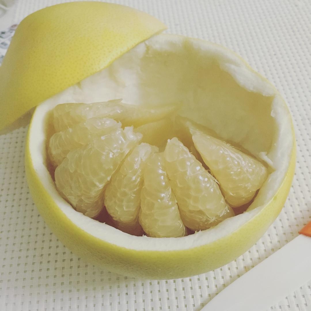 完美剥柚子大法……