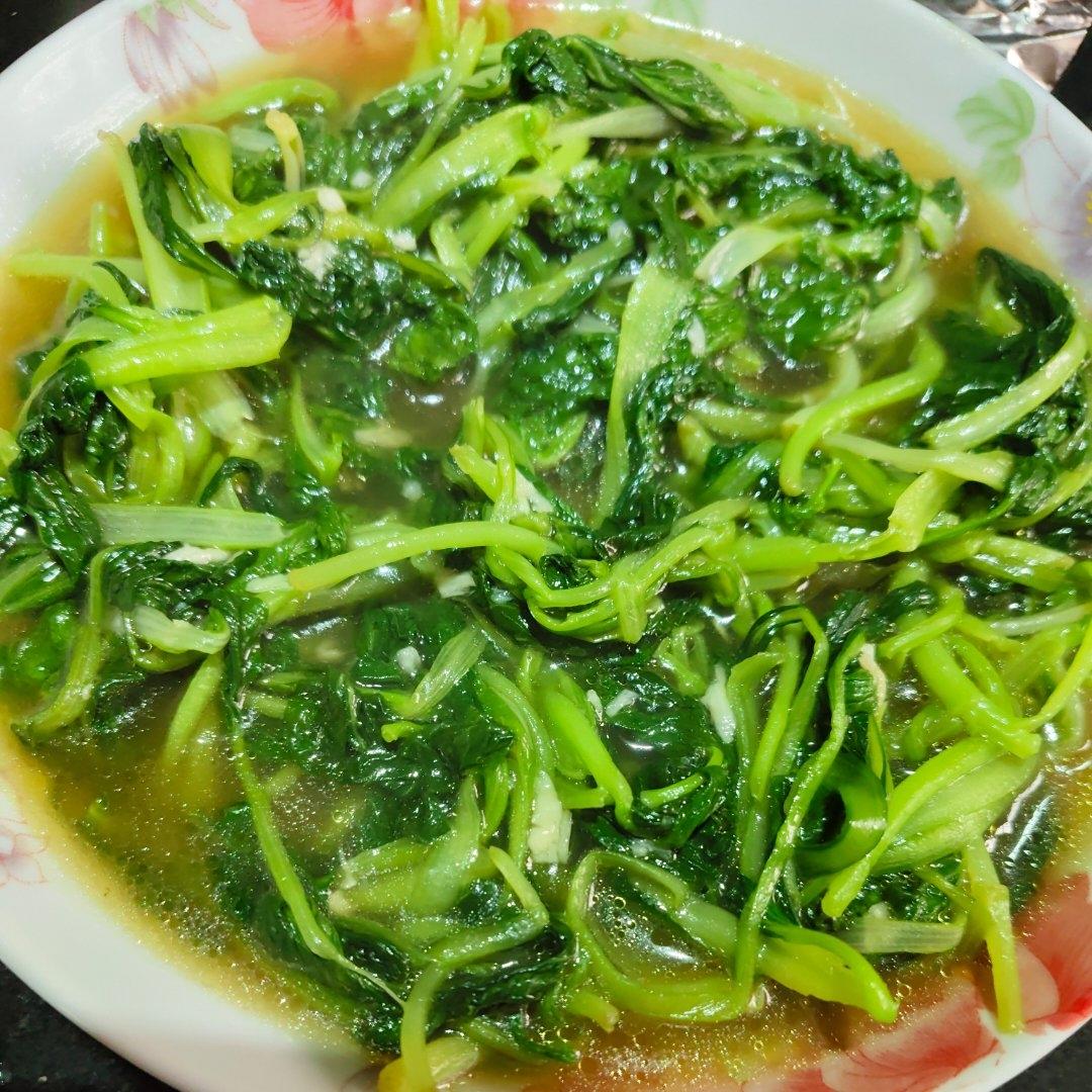 炝炒小白菜（脆爽）