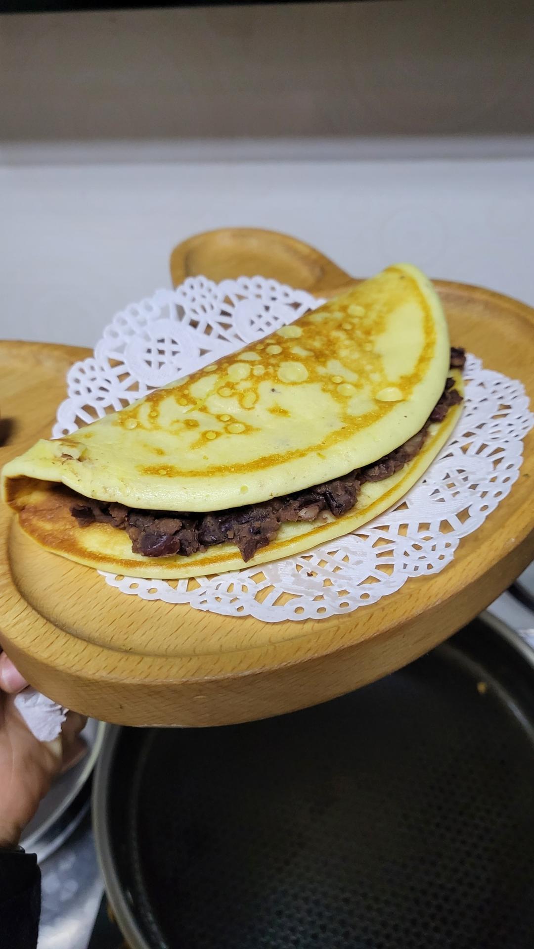 冷了也松软的松饼变身铜锣烧