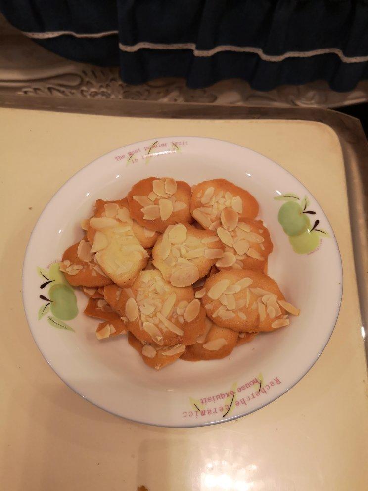 杏仁饼干，黄油杏仁脆