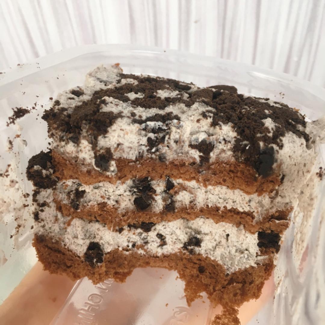 好吃到流泪的奥利奥咸奶油盒子蛋糕