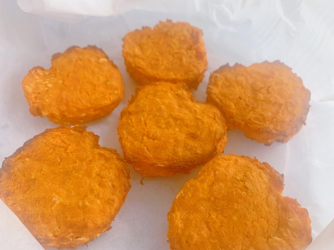 【减脂餐】超简单的红薯燕麦饼