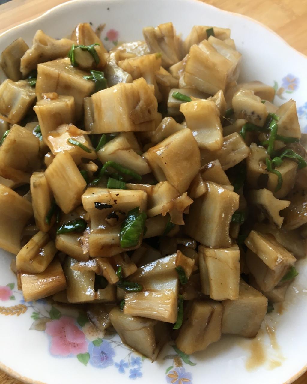酸甜的开胃菜-  糖醋藕丁