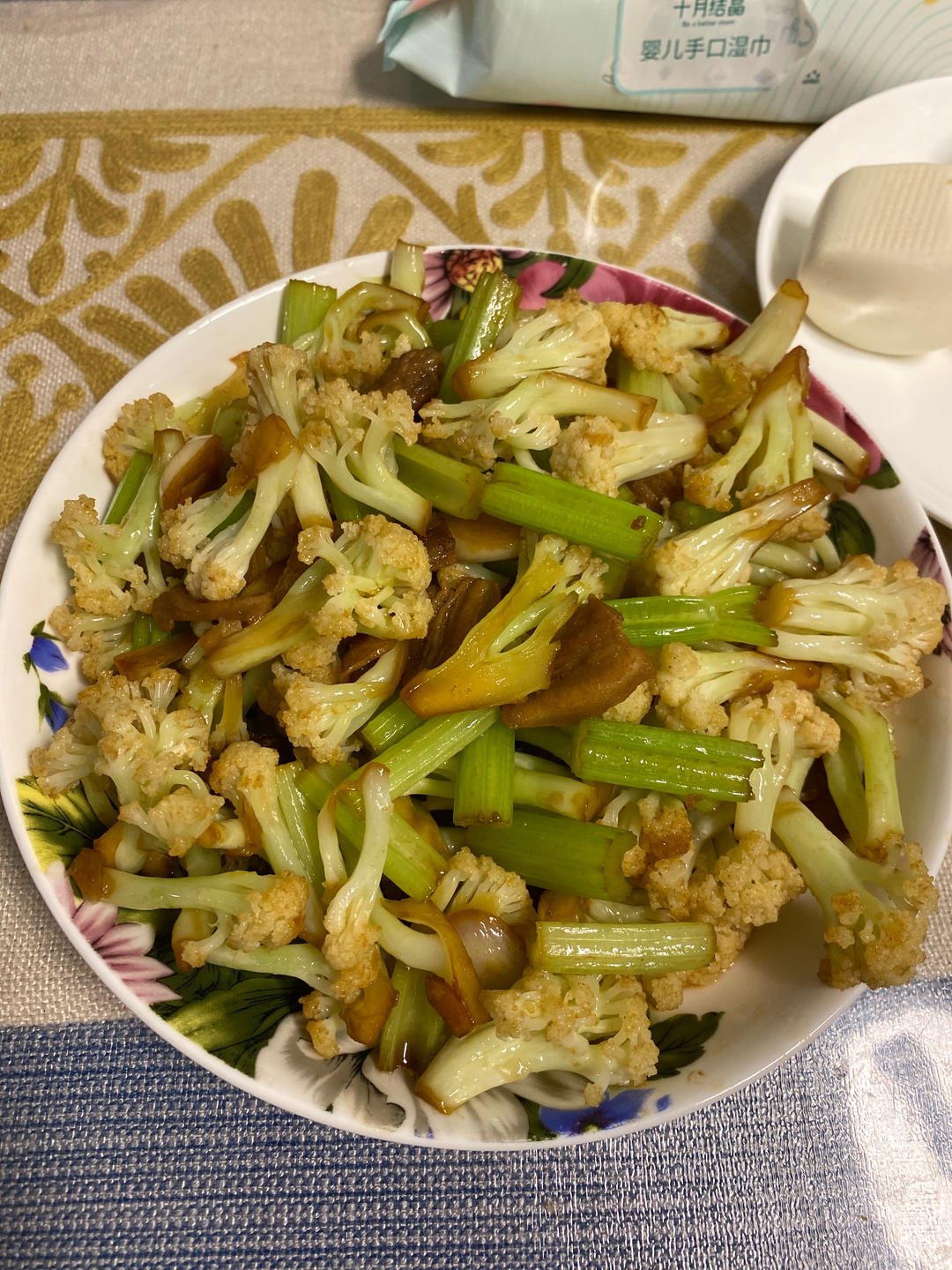 和饭店一个味道的干锅花菜